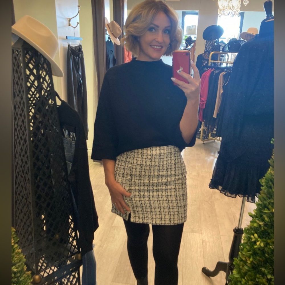 Tweed skirt